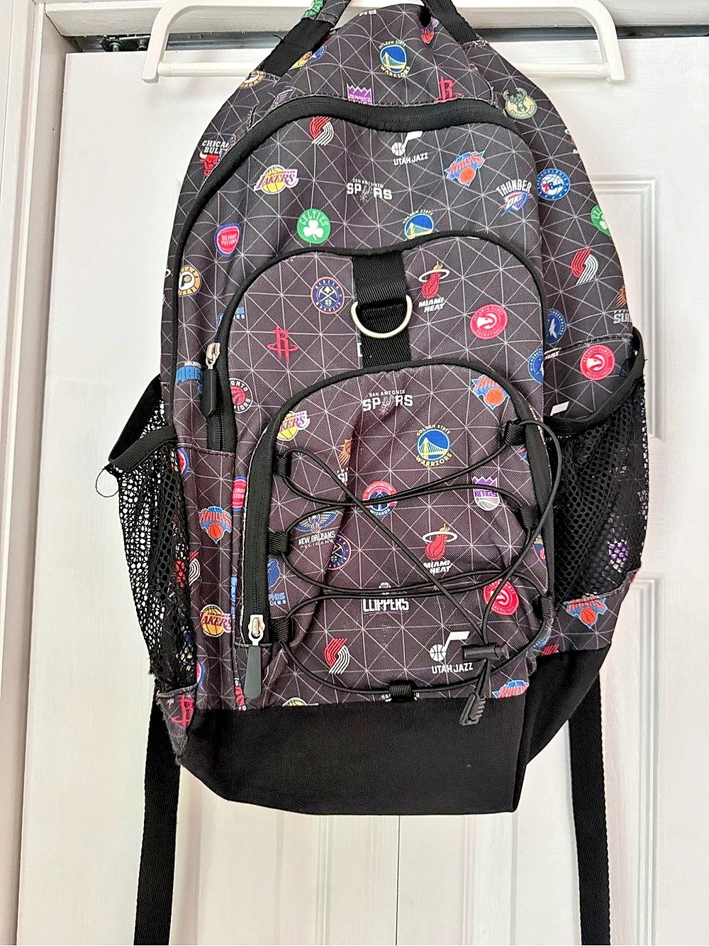 NBA Basketball Team Logo Print Backpack